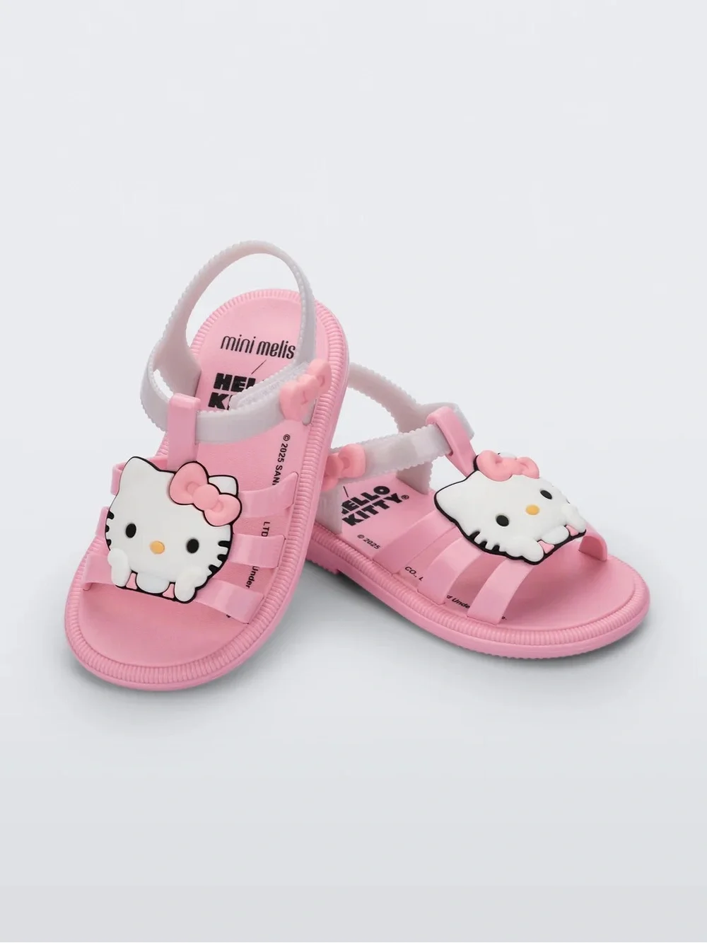 MINI MELISSA + HELLO KITTY AND FRIENDS hip sandals